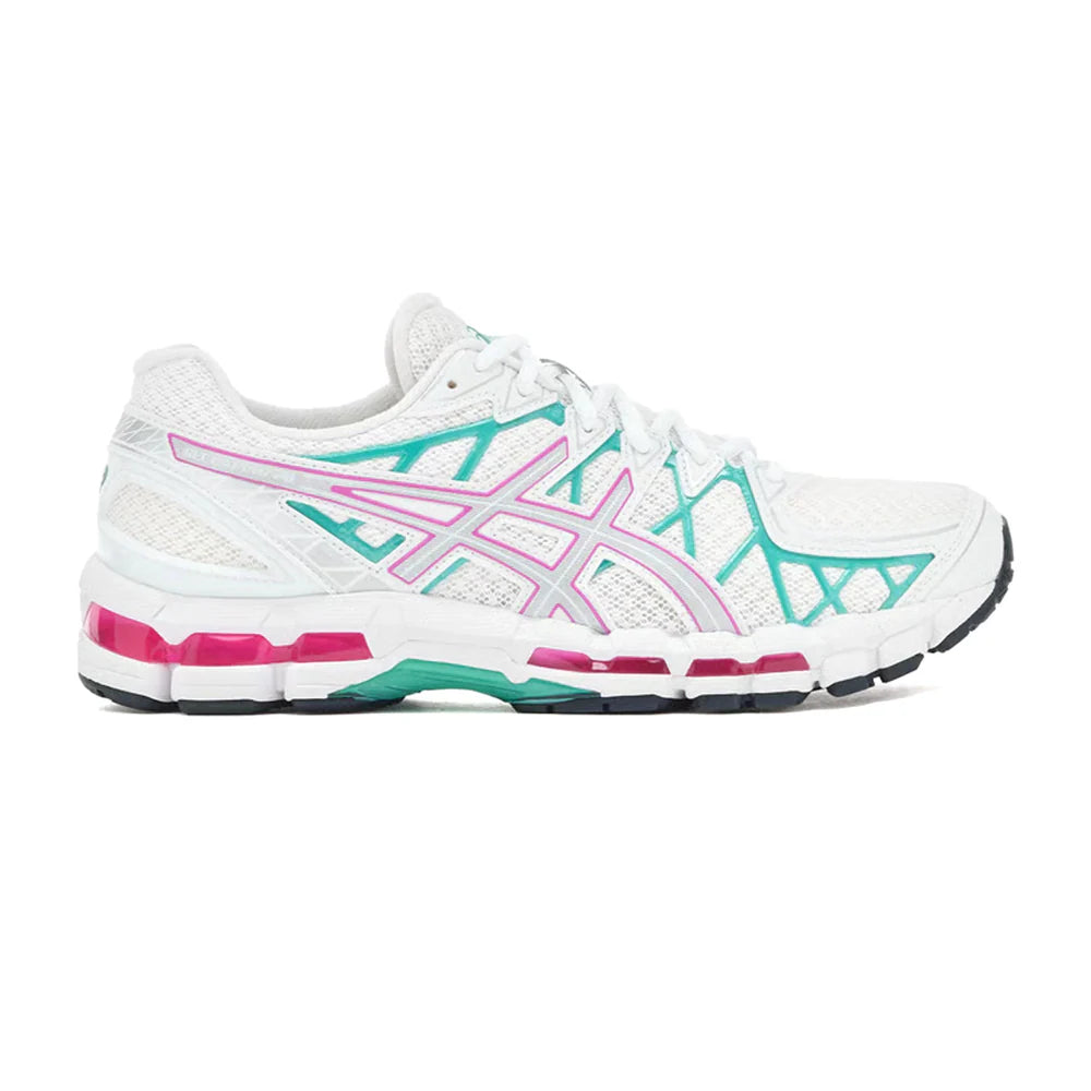 ASIC GEL KAYANO 20 'AURORA GREEN/ WATERMELON'